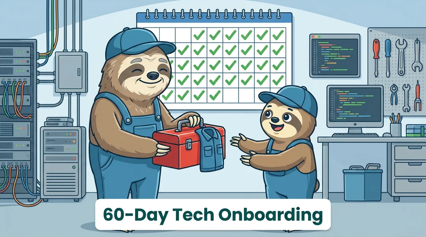 The 60-Day Tech Onboarding Plan That Cuts Turnover