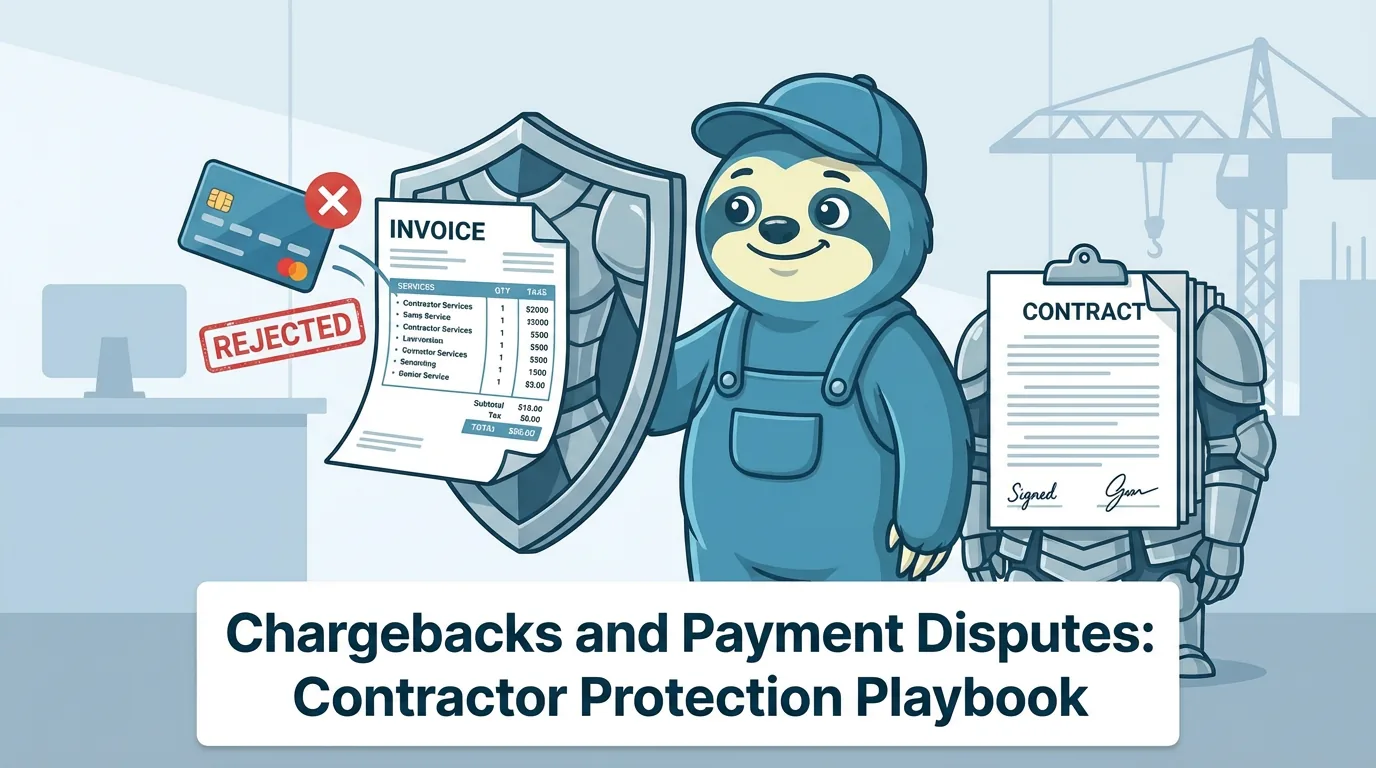Chargebacks: A Contractor Protection Playbook