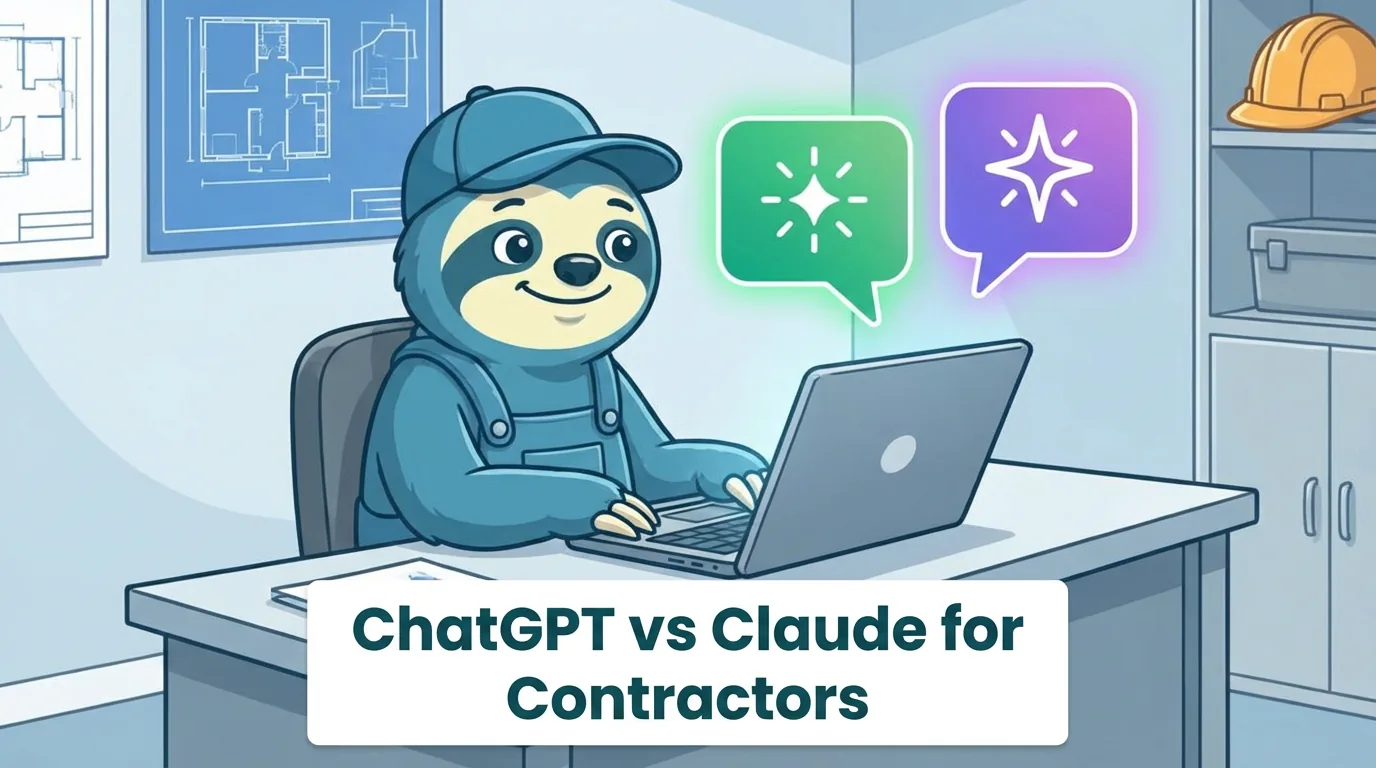 ChatGPT vs Claude for Contractors: Which Should You Use?