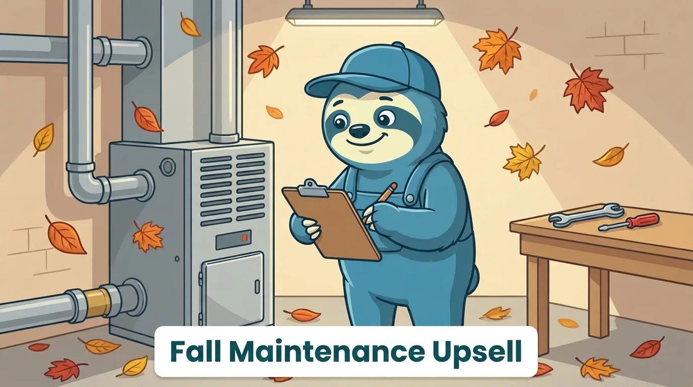 Fall Maintenance Upsells for HVAC & Plumbing