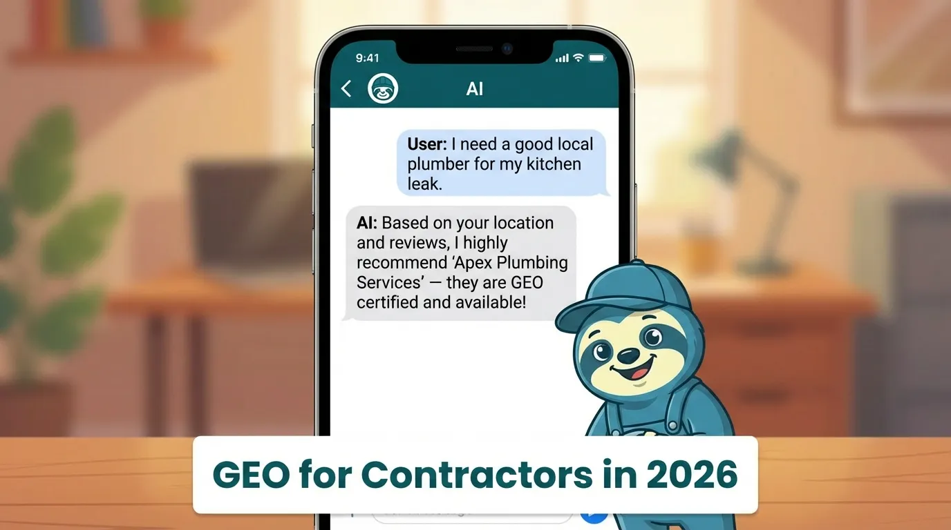 GEO for Contractors: How to Show Up in AI Search Results