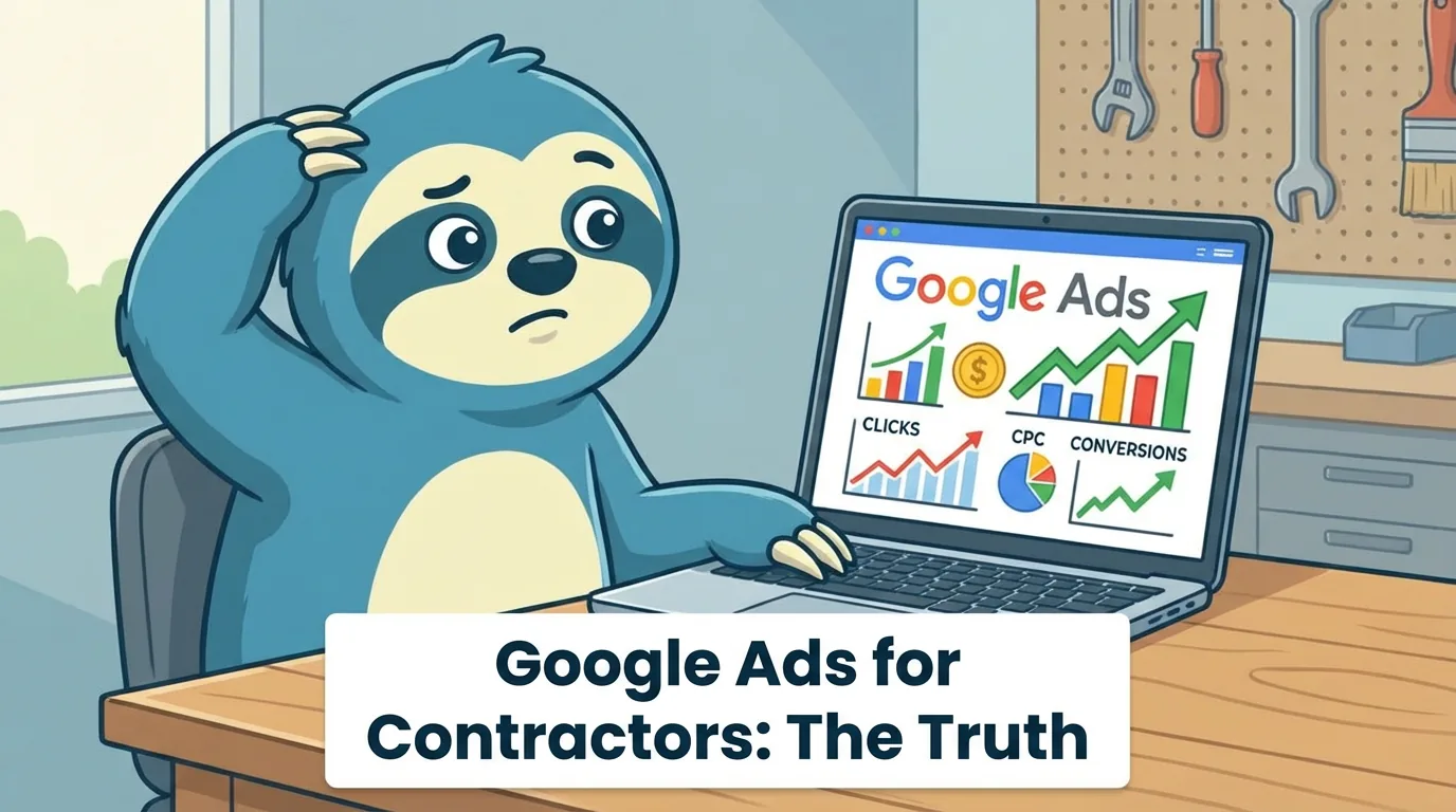 The Truth About Google Ads for Contractors (Real ROI Numbers)