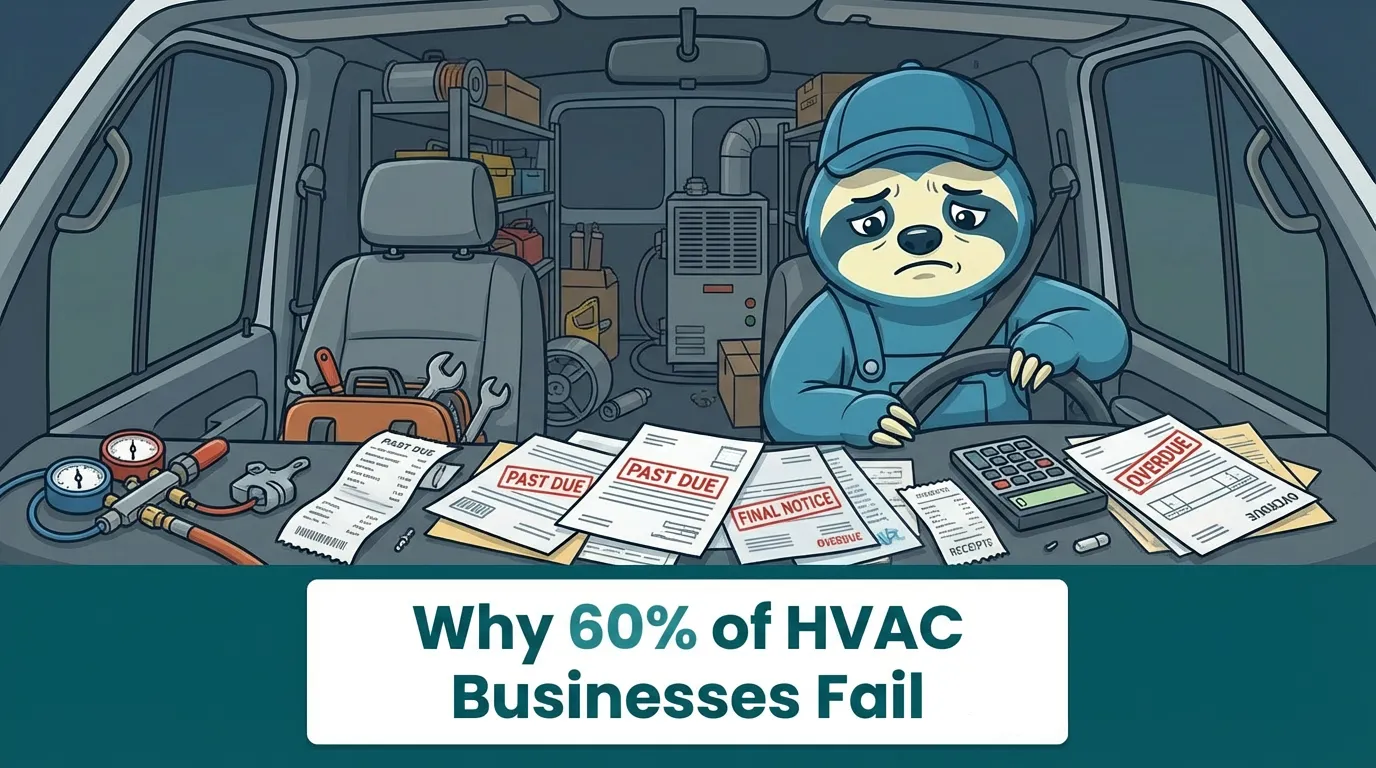 Why 60% of HVAC Businesses Fail in Year 1 (And How to Beat the Odds)