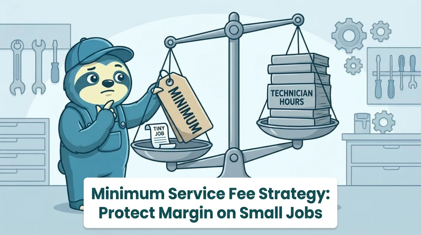 Minimum Service Fee Strategy: Protect Margin on Small Jobs