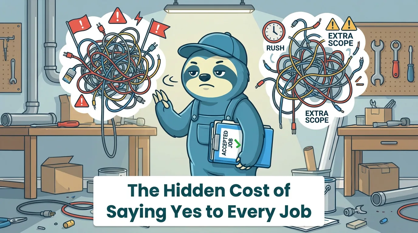 The Hidden Cost of Saying Yes to Every Job
