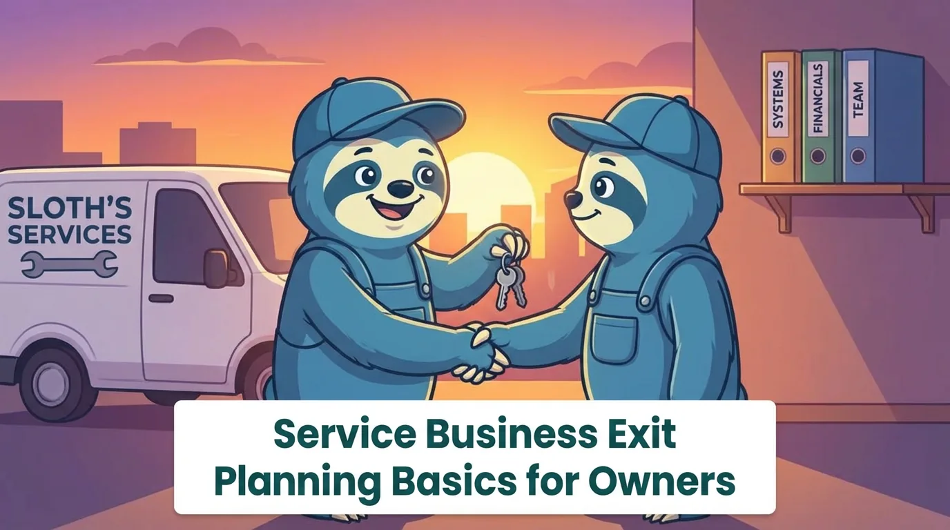 Service Business Exit Planning Basics for Owners